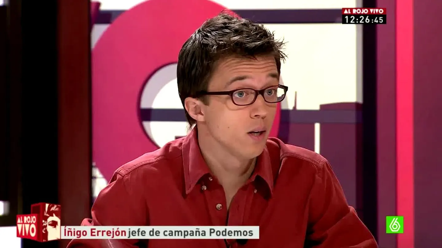 Íñigo Errejón en ARV Íñigo Errejón en ARV