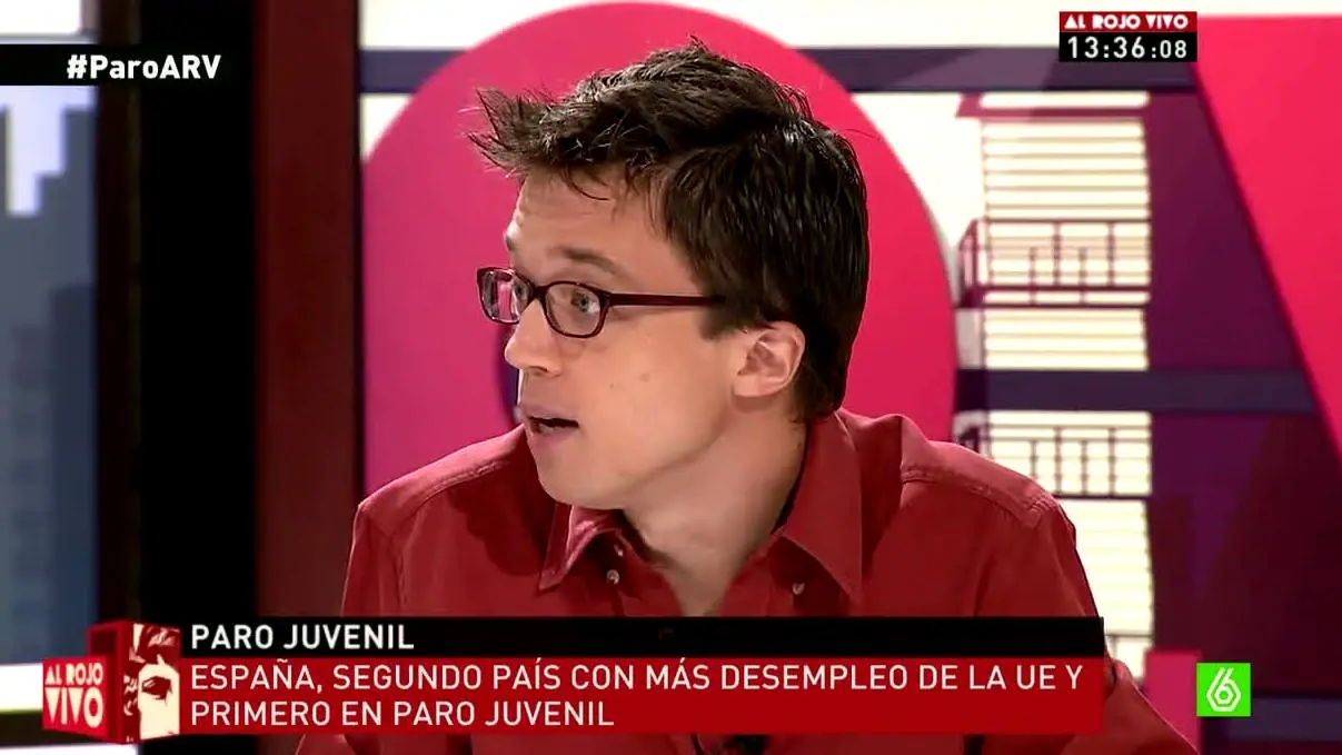 Íñigo Errejón en ARV Íñigo Errejón en ARV