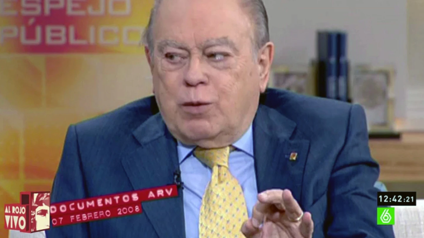 Jordi Pujol, en 'Espejo Público' Jordi Pujol, en 'Espejo Público'