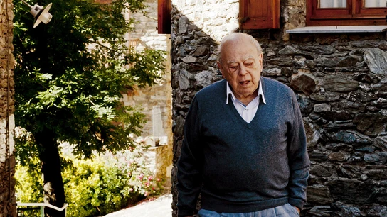 Jordi Pujol, paseando por Queralbs Jordi Pujol, paseando por Queralbs