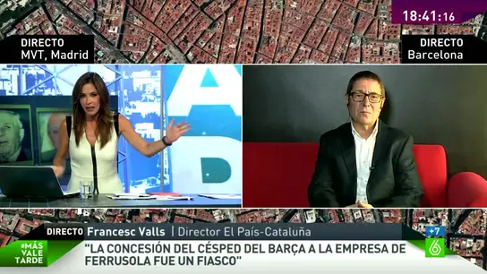 Francesc Valls habla con 'MVT' Francesc Valls habla con 'MVT'
