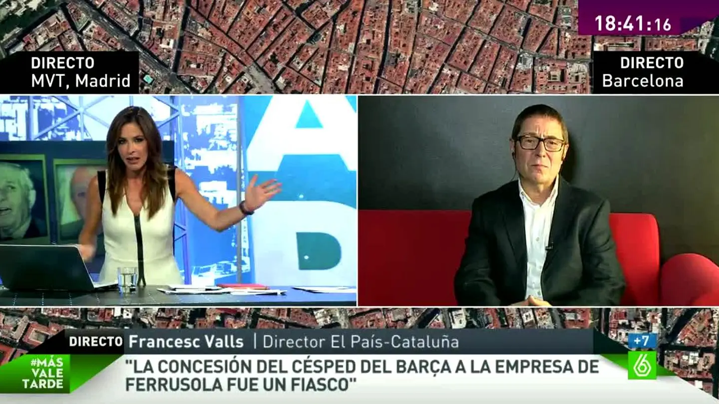 Francesc Valls habla con 'MVT' Francesc Valls habla con 'MVT'