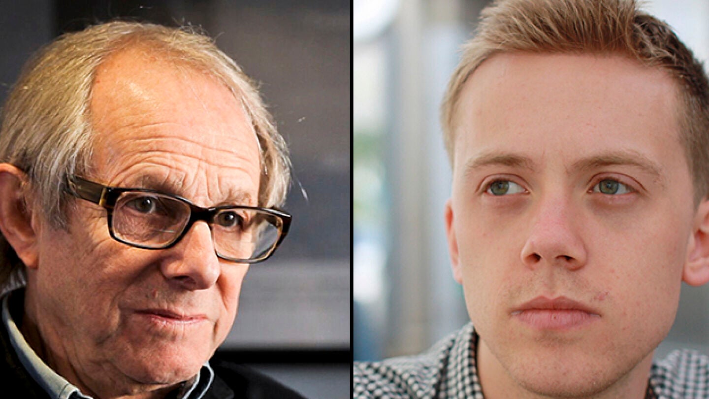 El cineasta Ken Loach y el ensayista Owen Jones