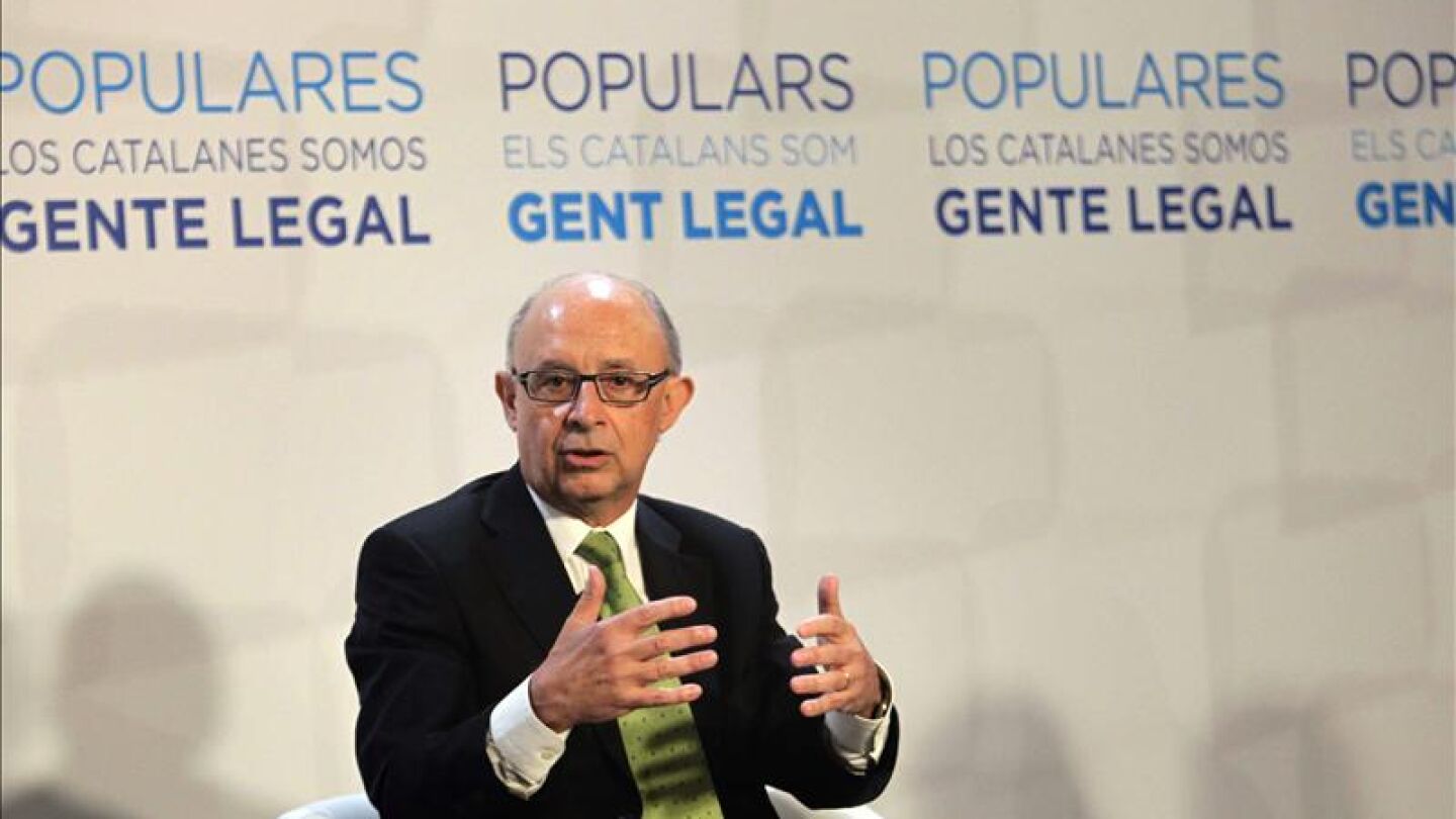 Montoro anuncia que Catalu&ntilde;a recibir&aacute; m&aacute;s de 1.700 millones adicionales 2015