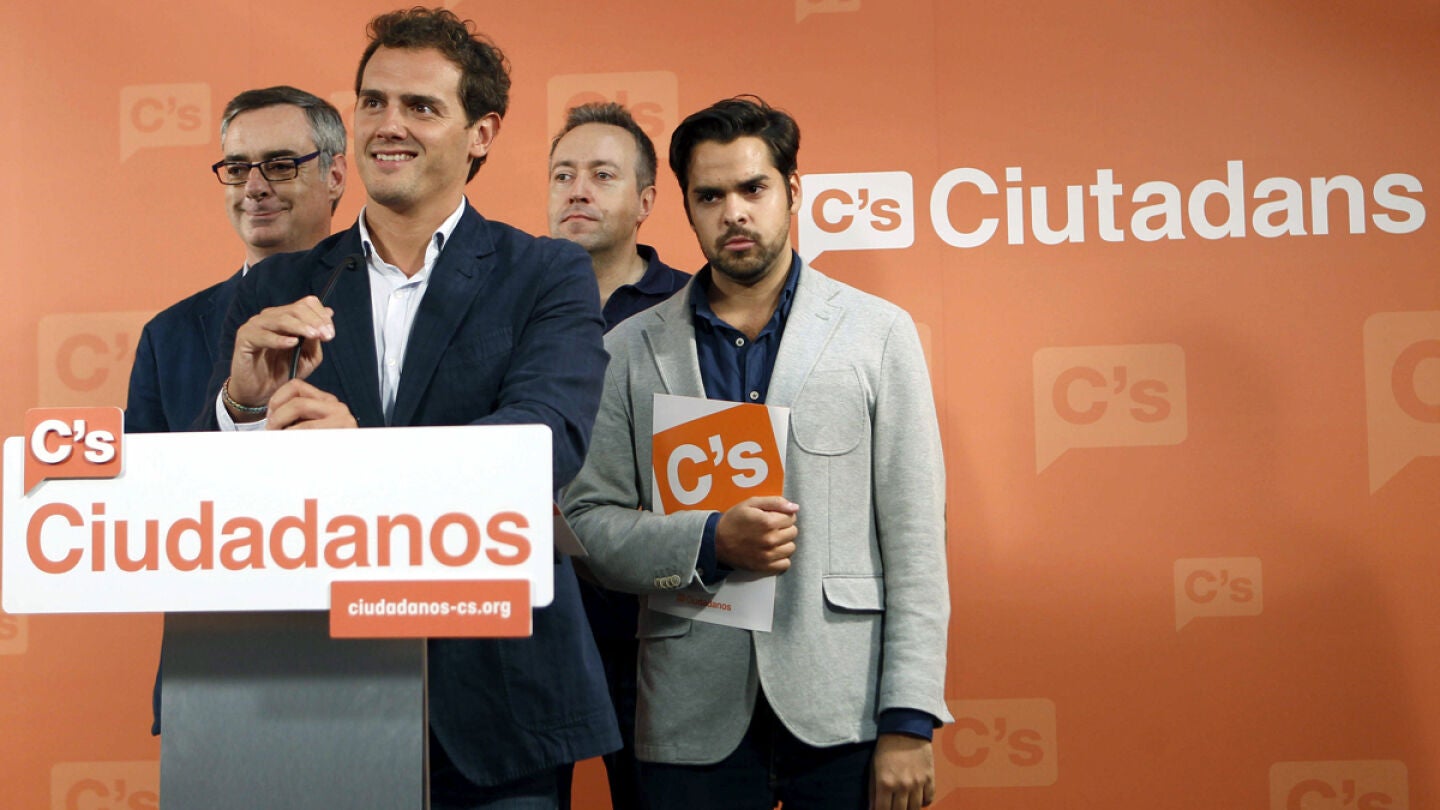 Albert Rivera, l&iacute;der de Ciudadanos