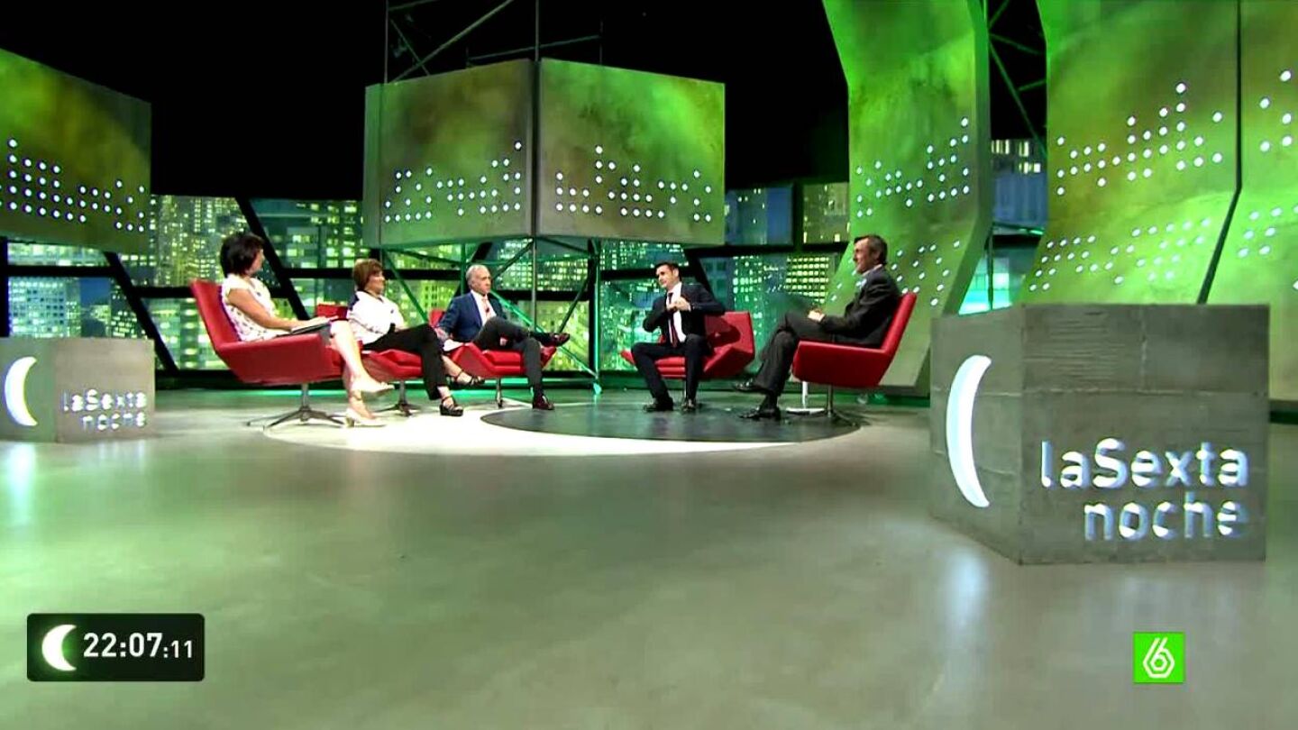 Entrevista al popular Rafael Hernando en laSexta Noche