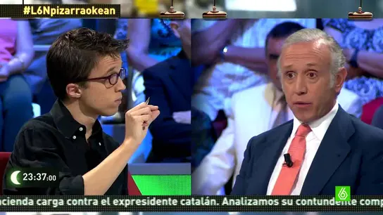 Eduardo Inda se dirige a Errejón Eduardo Inda se dirige a Errejón