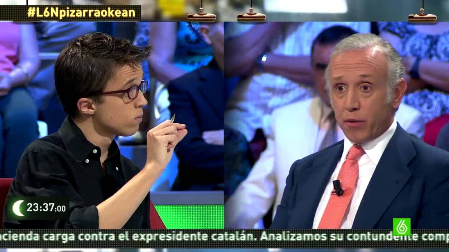 Eduardo Inda se dirige a Errej&oacute;n