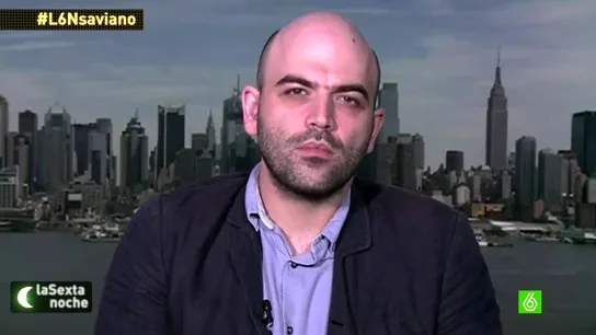 Roberto Saviano en laSexta Noche Roberto Saviano en laSexta Noche