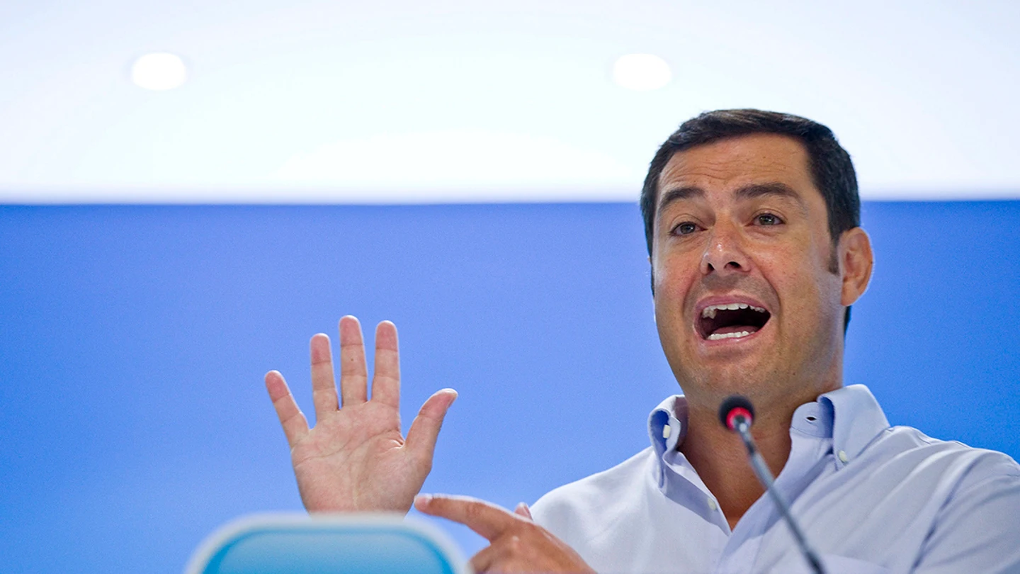 Juan Manuel Moreno, presidente del PP de Andalucía Juan Manuel Moreno, presidente del PP de Andalucía