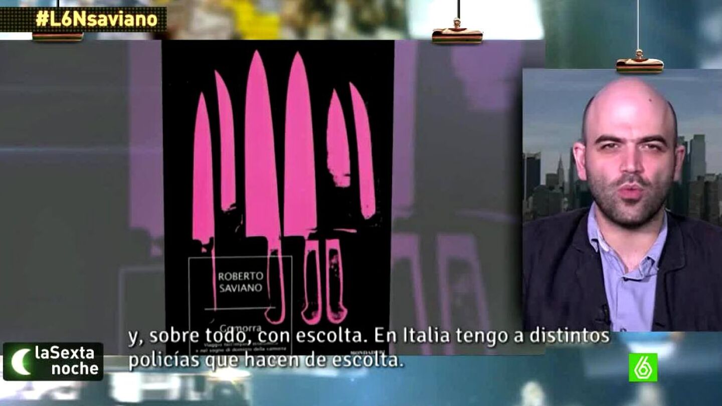 Roberto Saviano habla sobre su situaci&oacute;n personal