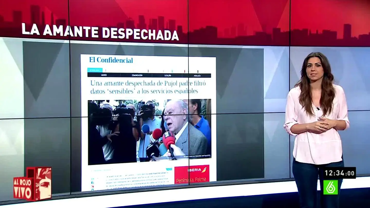 Inés García analiza la información sobre la amante de Pujol Inés García analiza la información sobre la amante de Pujol