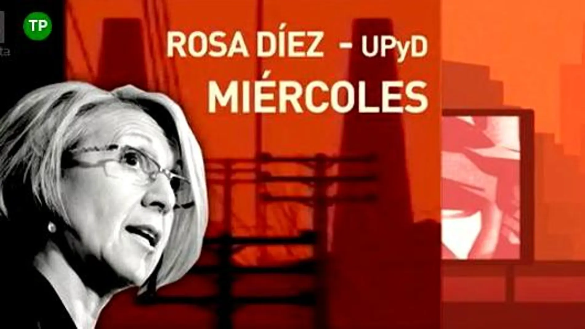 Rosa Díez, este miércoles en ARV