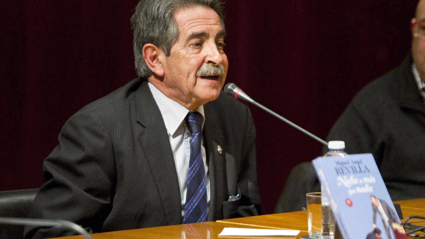 Miguel &Aacute;ngel Revilla, expresidente de Cantabria