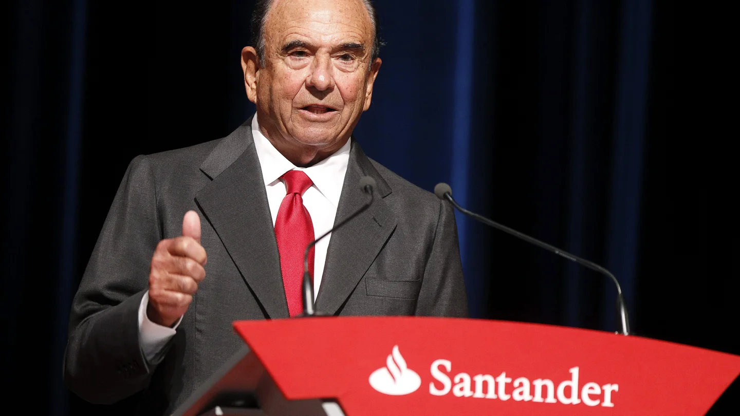El presidente del Grupo Santander, Emilio Botín El presidente del Grupo Santander, Emilio Botín