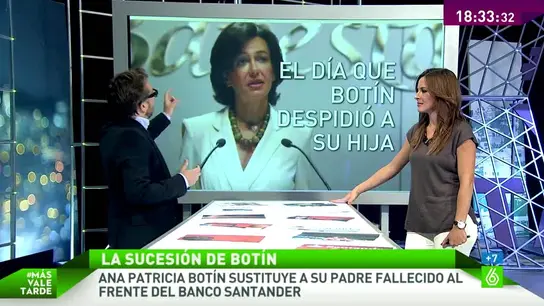 Daniel Cervera analiza el perfil de Ana Patricia Botín Daniel Cervera analiza el perfil de Ana Patricia Botín