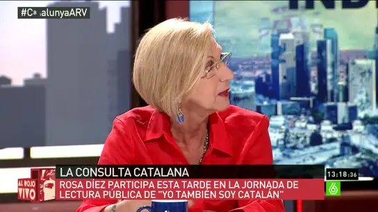 Rosa Díez en 'Al Rojo Vivo' Rosa Díez en 'Al Rojo Vivo'
