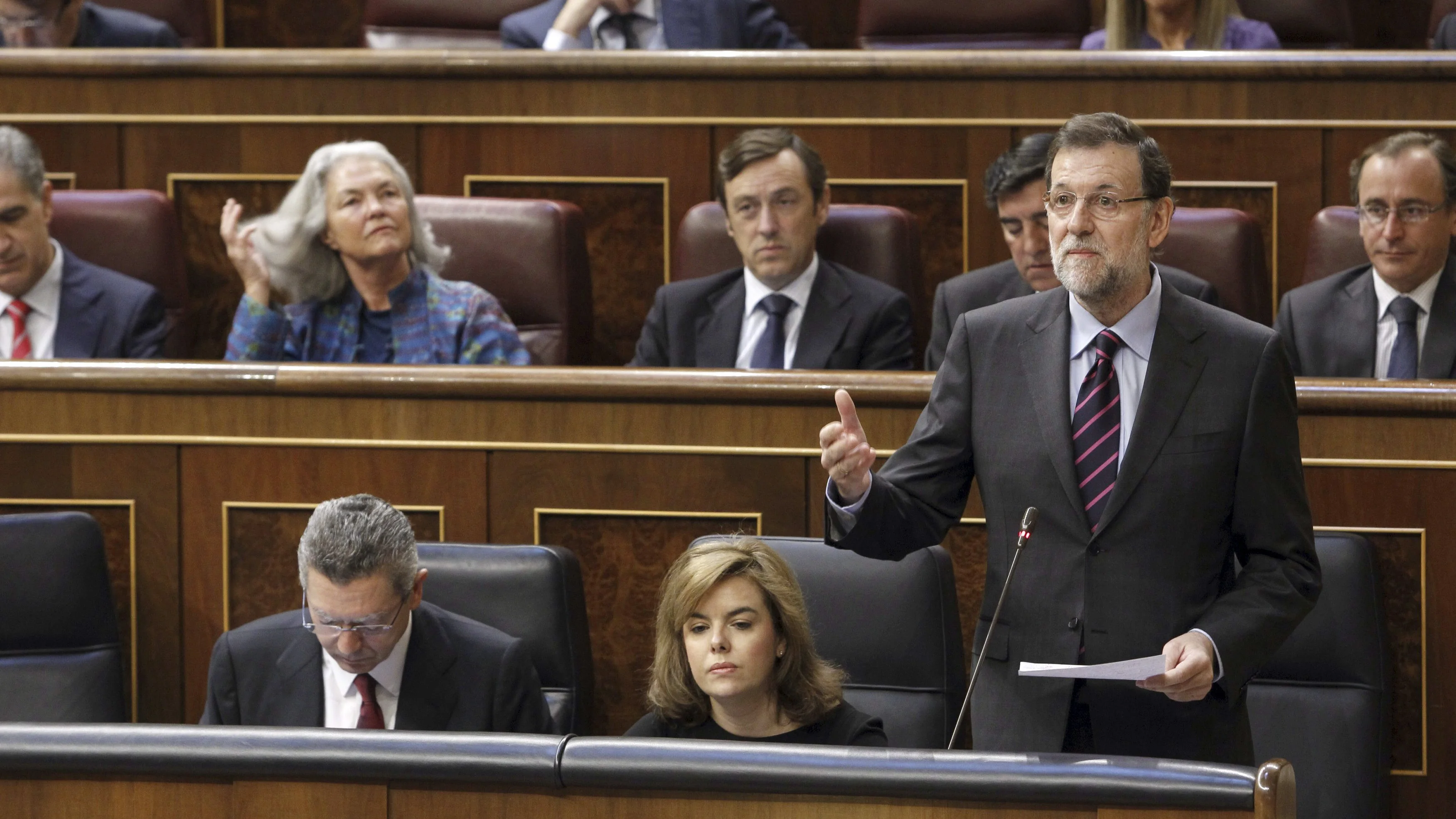 El presidente del Gobierno, Mariano Rajoy 