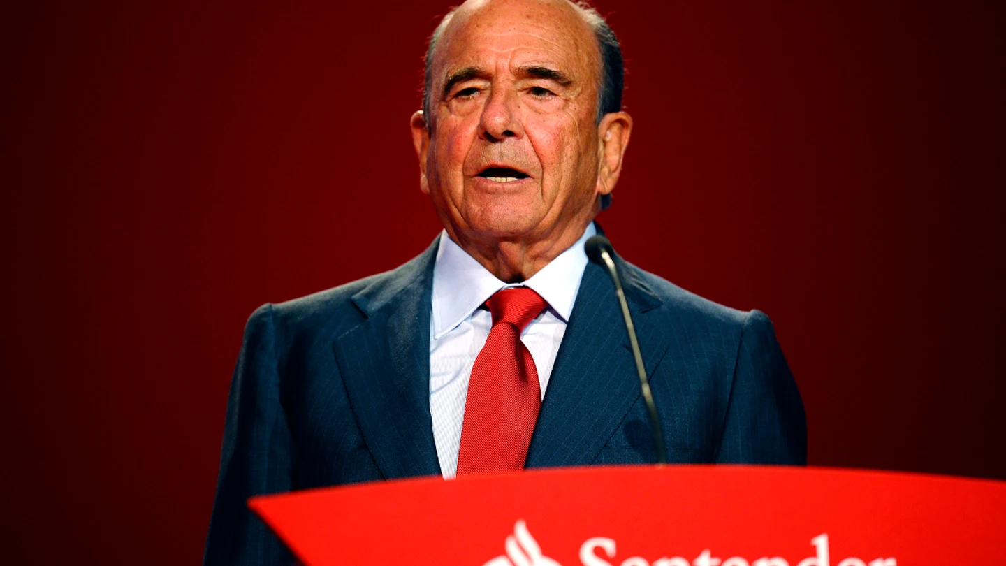 Emilio Botín, presidente del Santander Emilio Botín, presidente del Santander