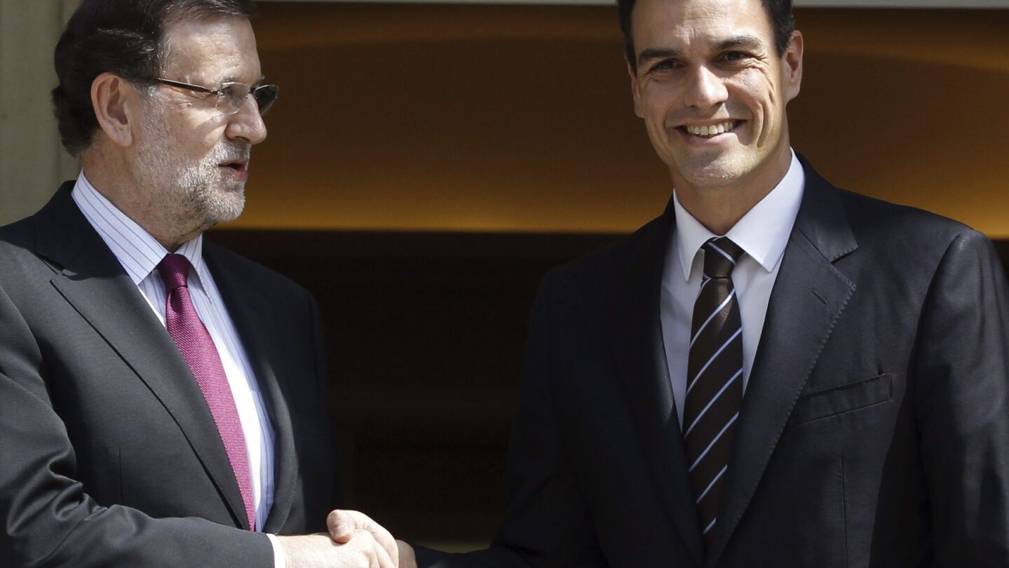 Mariano Rajoy y Pedro S&aacute;nchez