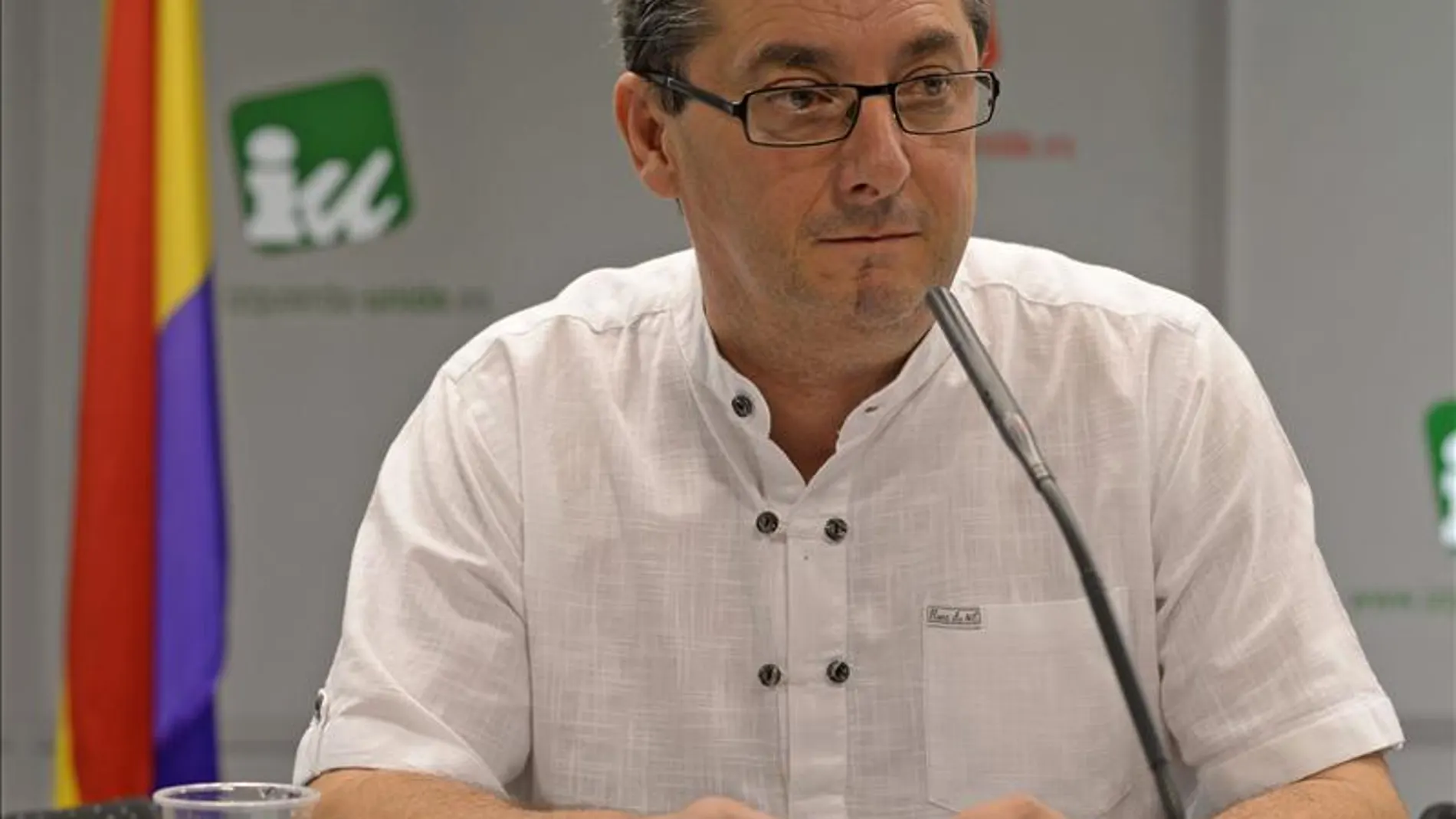 El número dos de Izquierda Unida, José Luis Centella