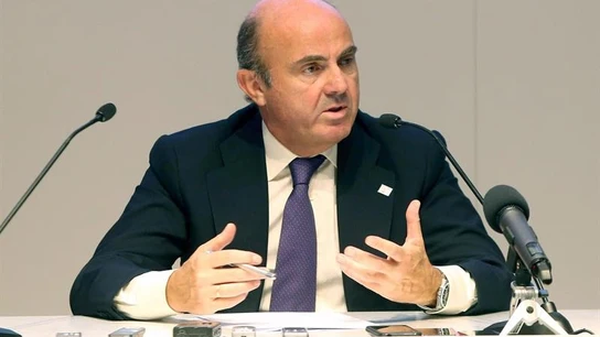 El ministro de Economía, Luis de Guindos El ministro de Economía, Luis de Guindos