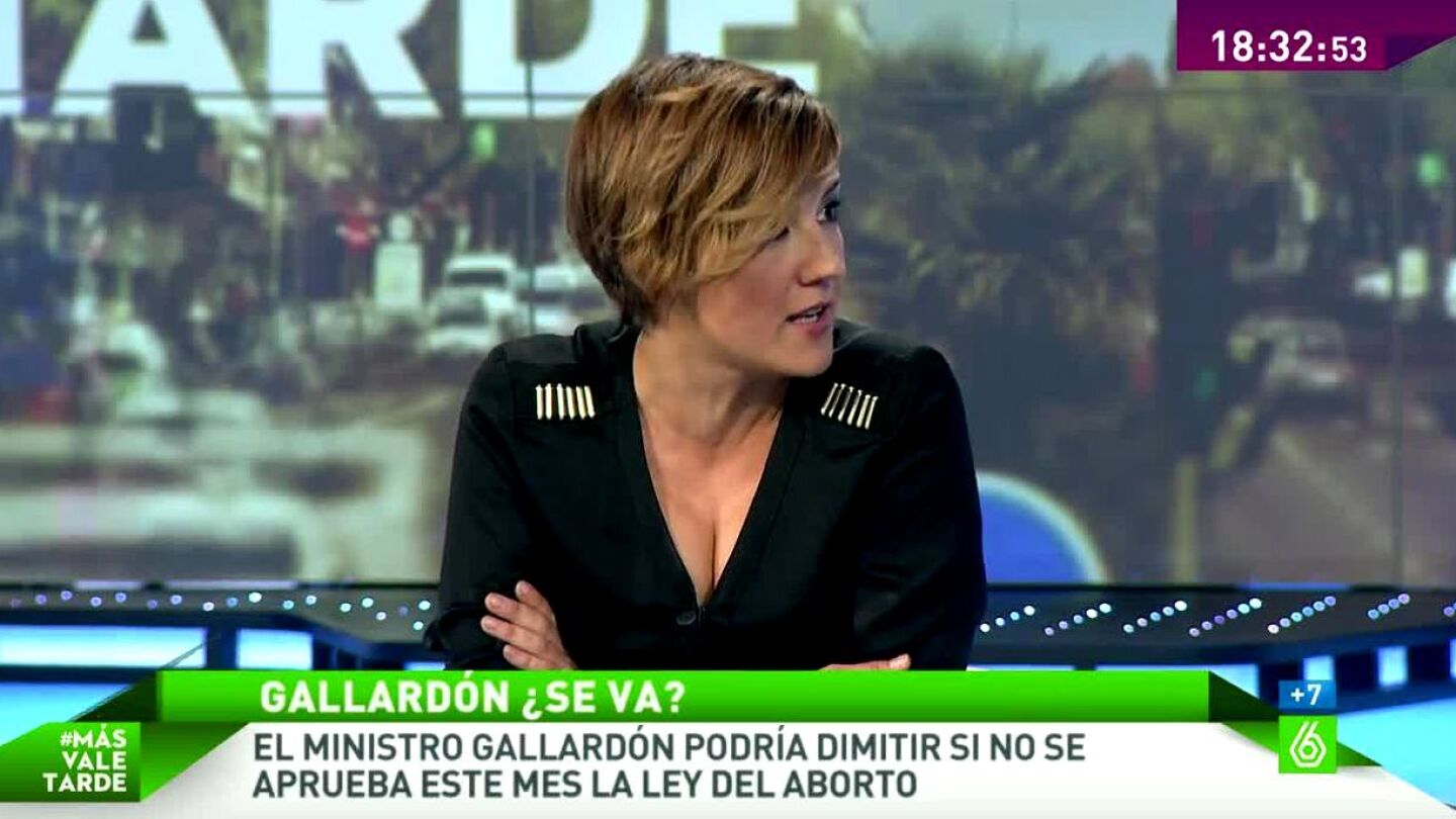 Cristina Pardo en M&aacute;s Vale Tarde
