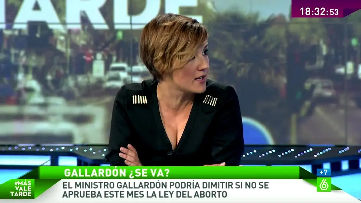 Cristina Pardo en Más Vale Tarde