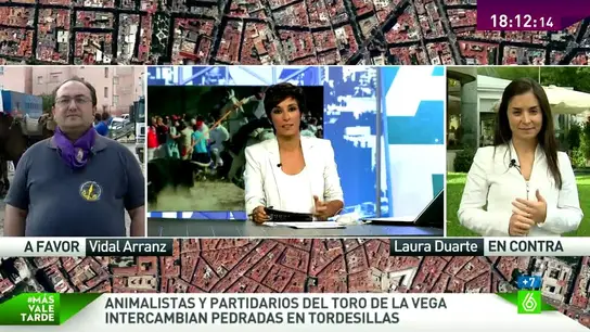Laura Duarte, en Más Vale Tarde Laura Duarte, en Más Vale Tarde