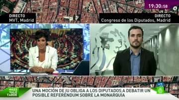 Alberto Garzón habla con MVT