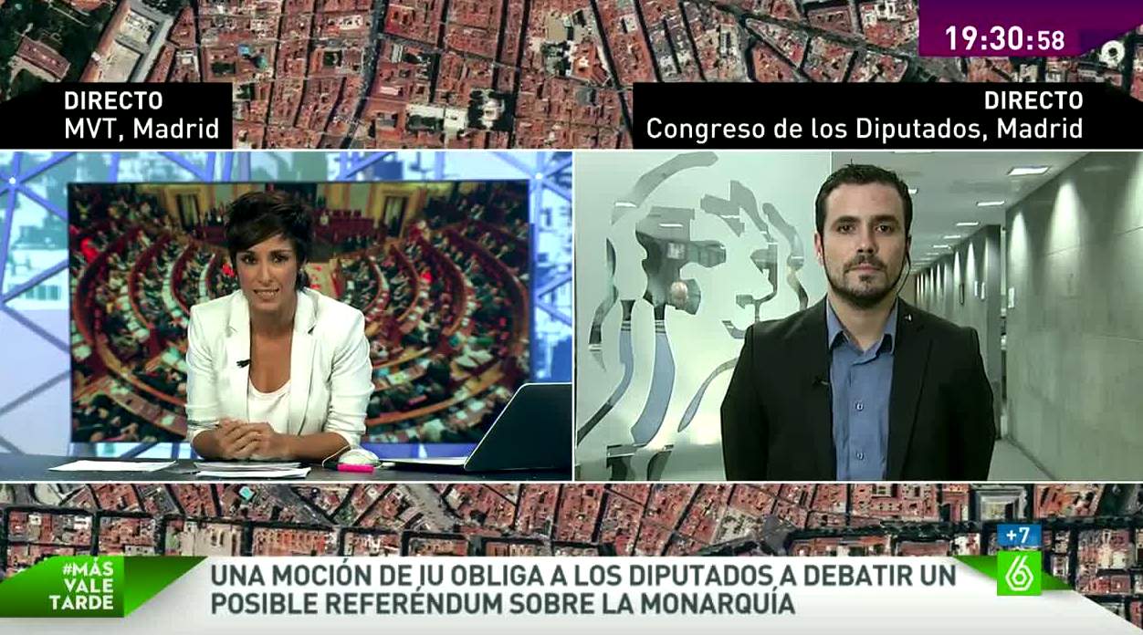 Alberto Garzón habla con MVT Alberto Garzón habla con MVT