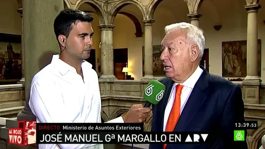 José Manuel García-Margallo con Pedro Sánchez José Manuel García-Margallo con Pedro Sánchez