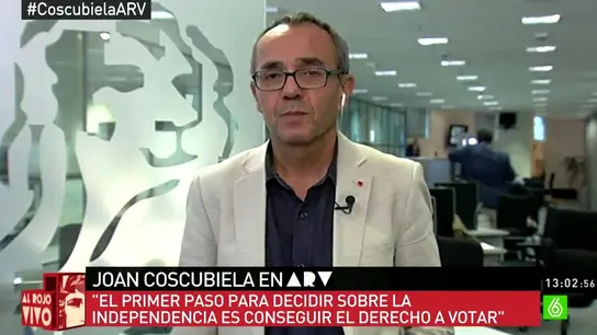 Joan Coscubiela en ARV Joan Coscubiela en ARV