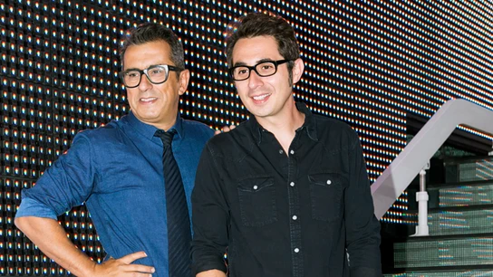 Buenafuente y Berto Romero presentan la nueva temporada de En el aire Buenafuente y Berto Romero presentan la nueva temporada de En el aire