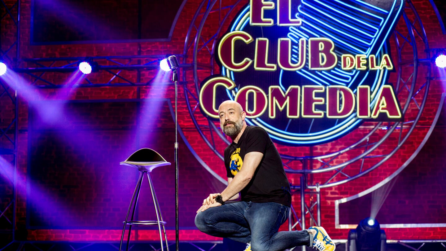 Goyo Jim&eacute;nez sobre las tablas de El Club de la Comedia