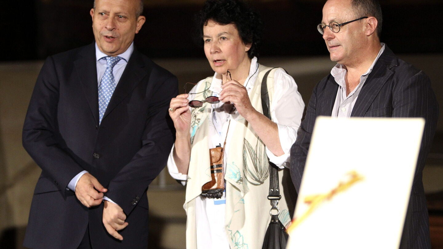 Jos&eacute; Ignacio Wert junto al alcalde de San Sebasti&aacute;n, Juan Carlos Izagirre
