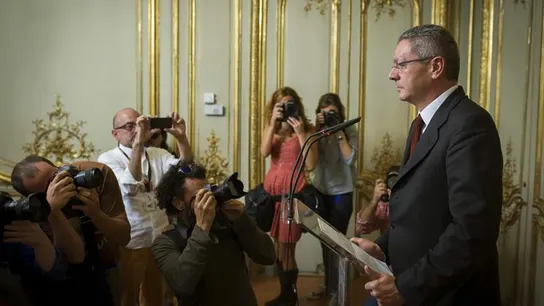 Gallardón anuncia su dimisión Gallardón anuncia su dimisión
