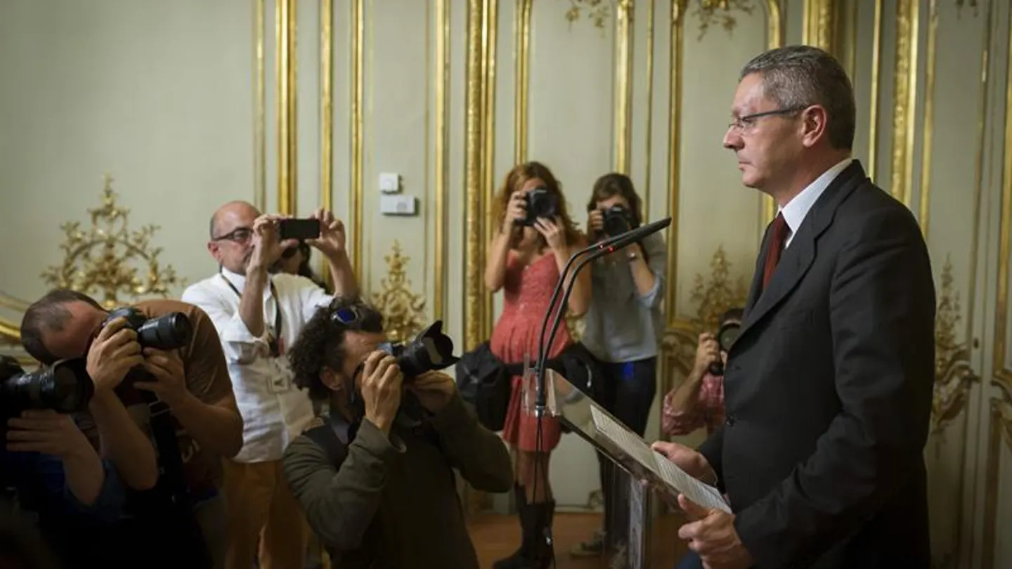 Gallardón anuncia su dimisión Gallardón anuncia su dimisión