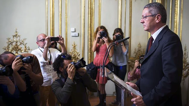 Gallardón deja la política tras el frenazo a la ley del aborto