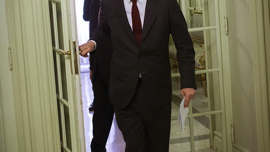 Alberto Ruiz-Gallardón, entrando al Ministerio de Justicia Alberto Ruiz-Gallardón, entrando al Ministerio de Justicia