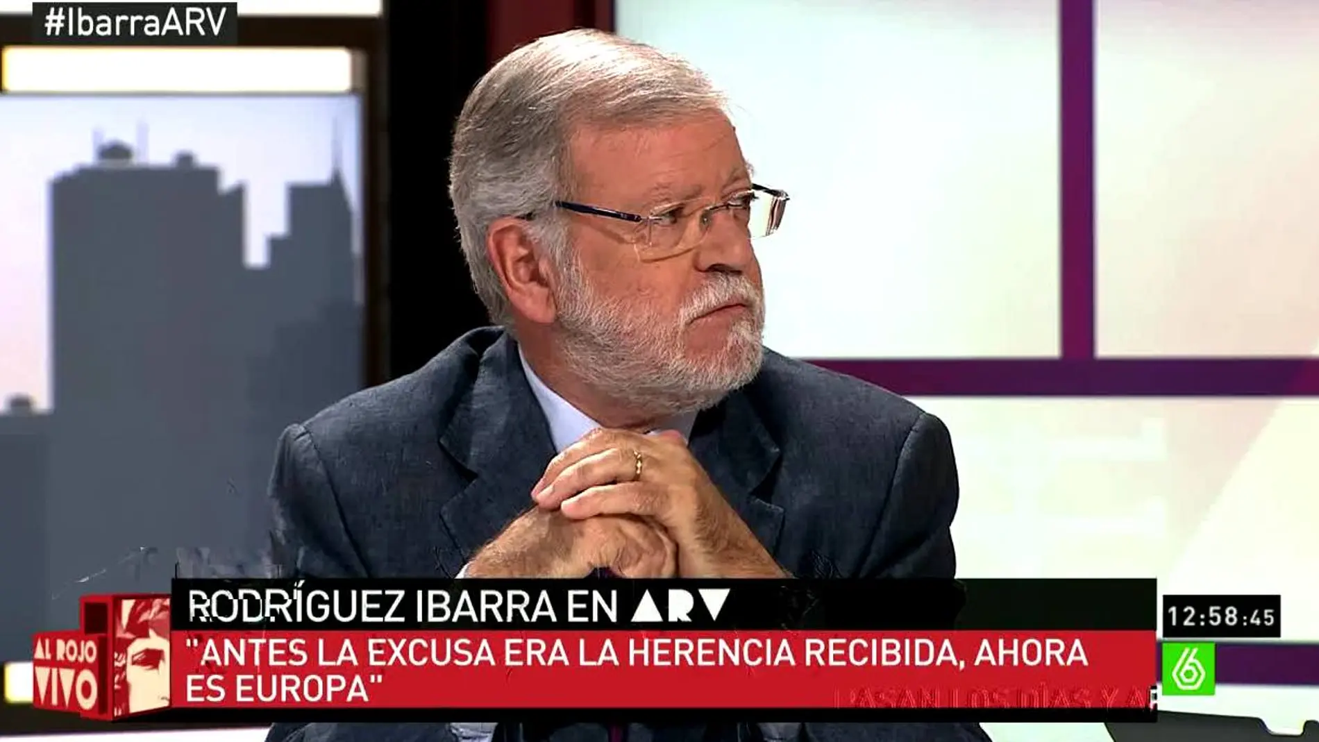 Rodríguez Ibarra en ARV