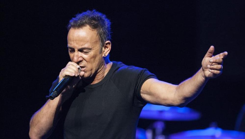 El cantante estadounidense Bruce Springsteen en un concierto