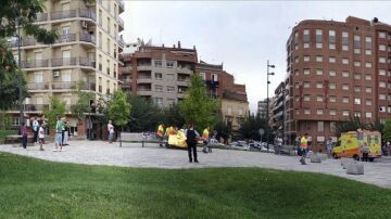 Atienden a un apuñalado en Lleida