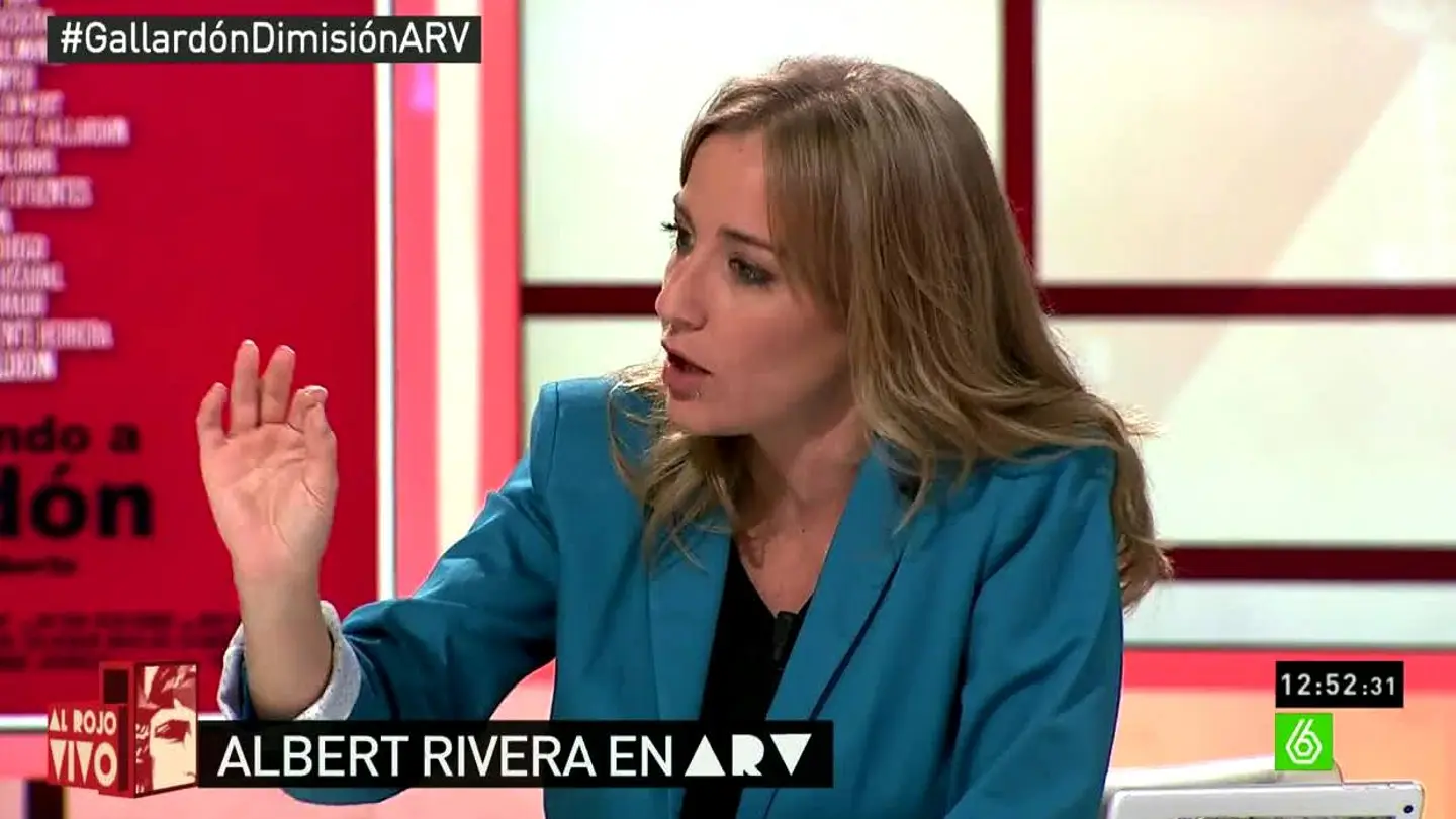 Tania Sánchez en ARV Tania Sánchez en ARV