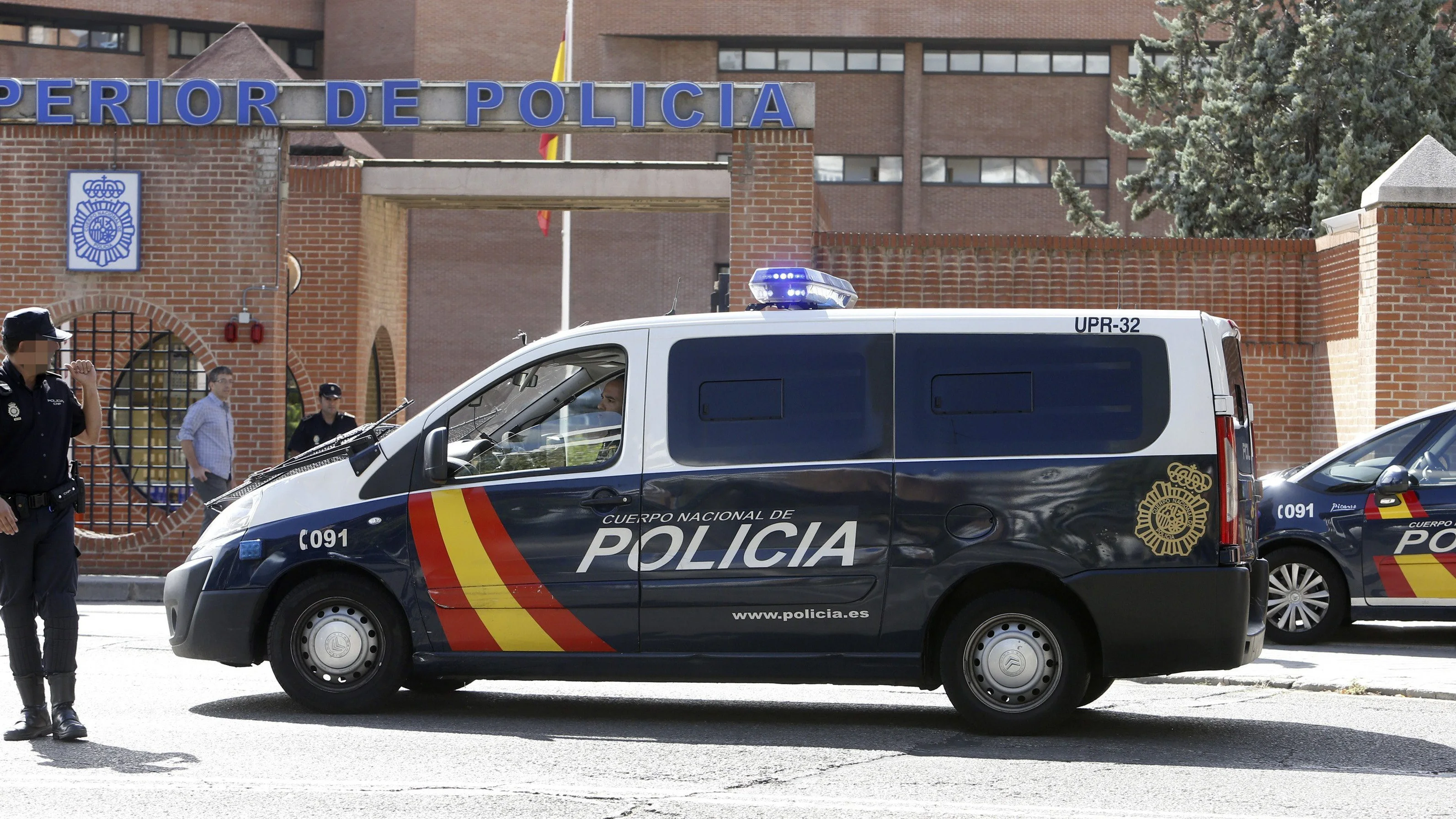 Coche de la Policía Nacional