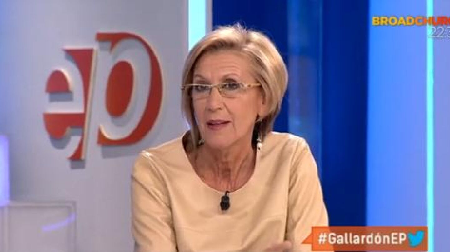 Rosa D&iacute;ez en Espejo P&uacute;blico