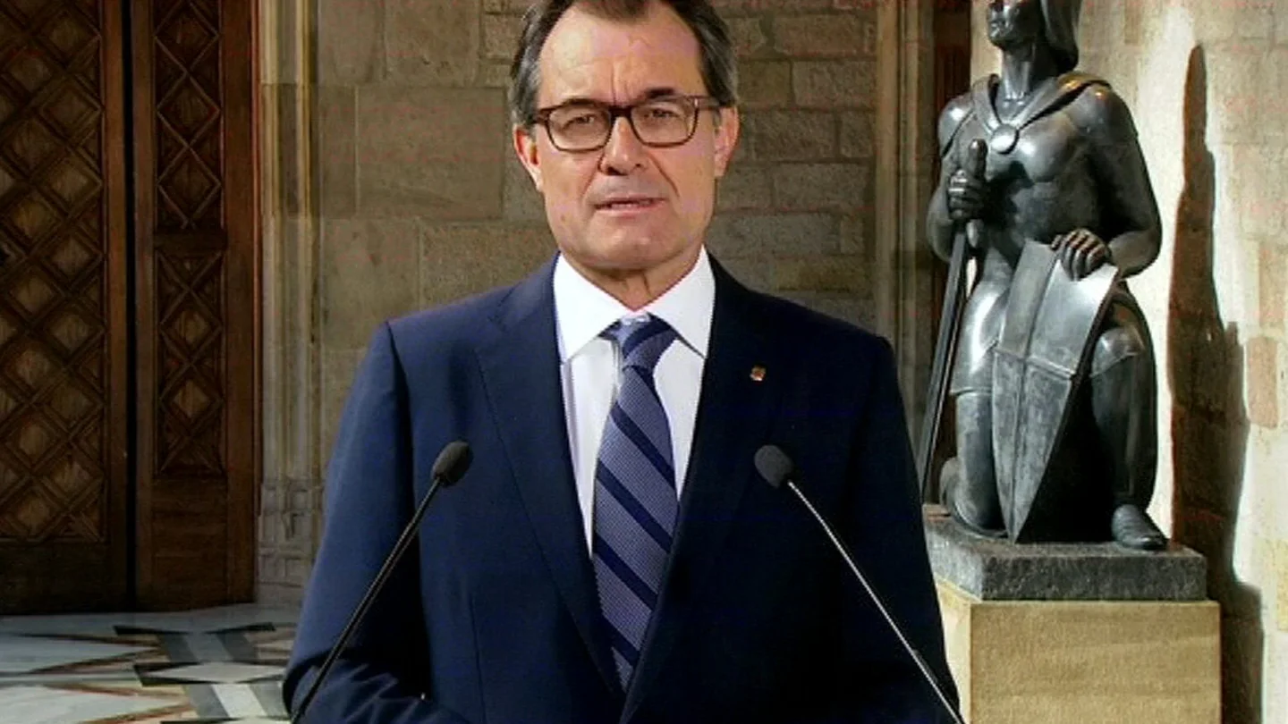 Artur Mas comparece tras la firma del decreto Artur Mas comparece tras la firma del decreto