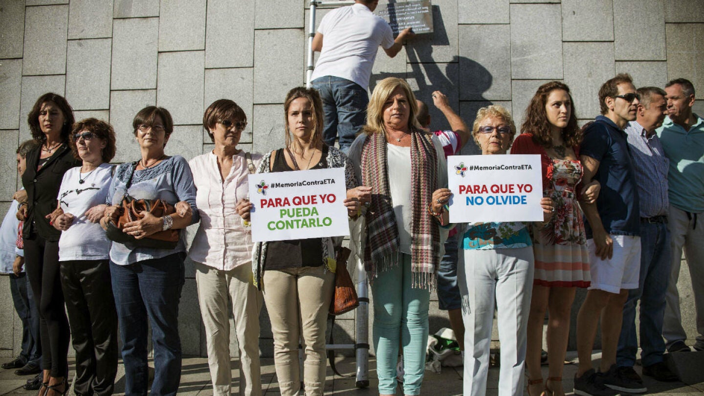 Miembros del Colectivo de V&iacute;ctimas del Terrorismo (Covite)