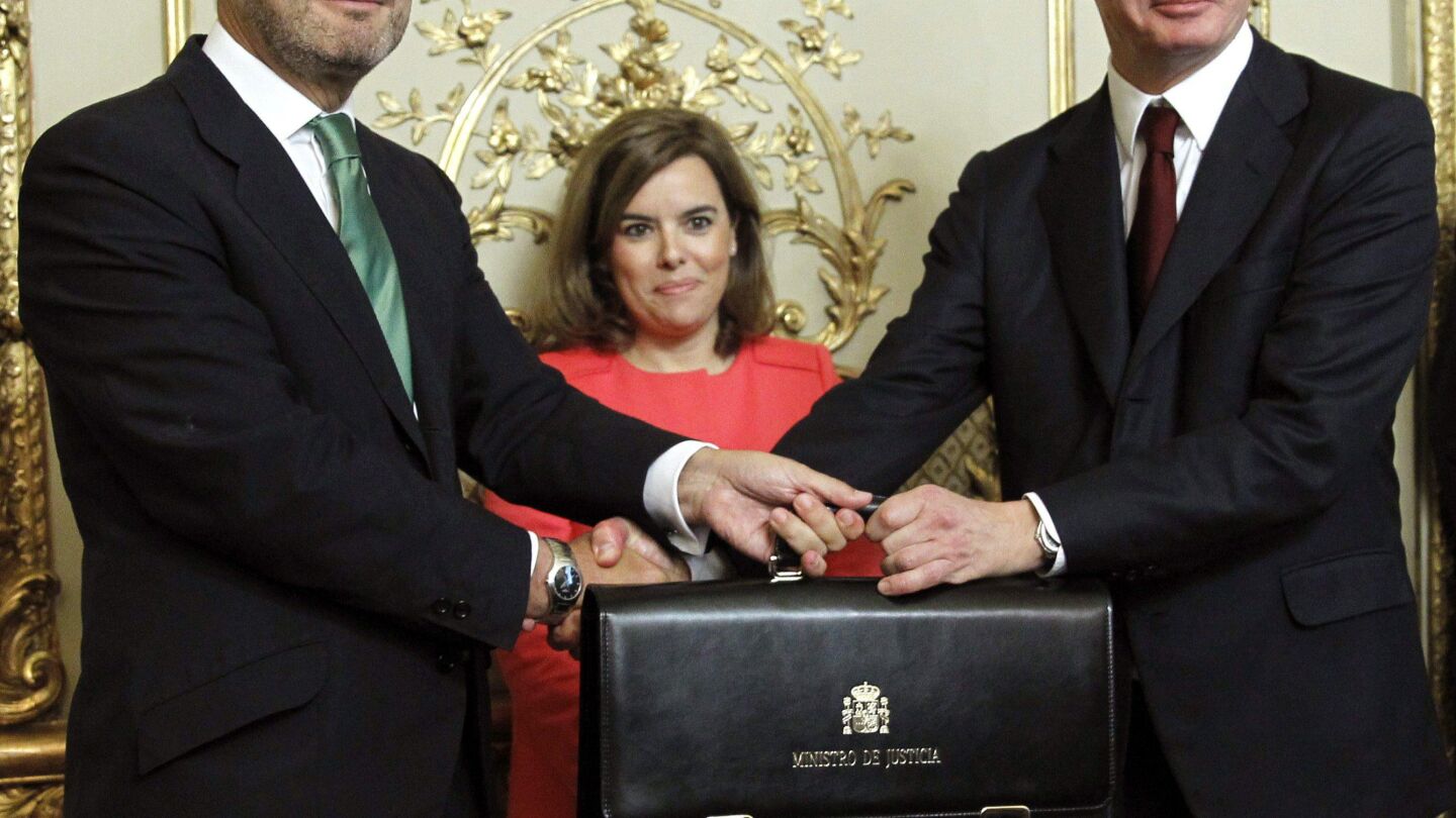 El nuevo ministro de Justicia, Rafael Catal&aacute;