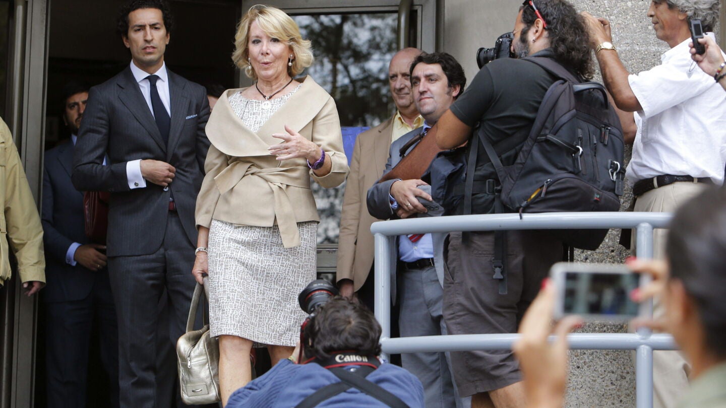 Esperanza Aguirre, expresidenta de la Comunidad de Madrid 